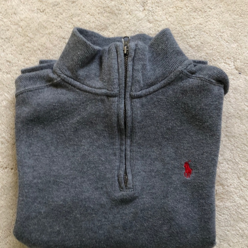 1/4 zip Polo pullover